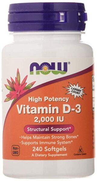 Vitamin D-3 2000 IU - 240 Softgels