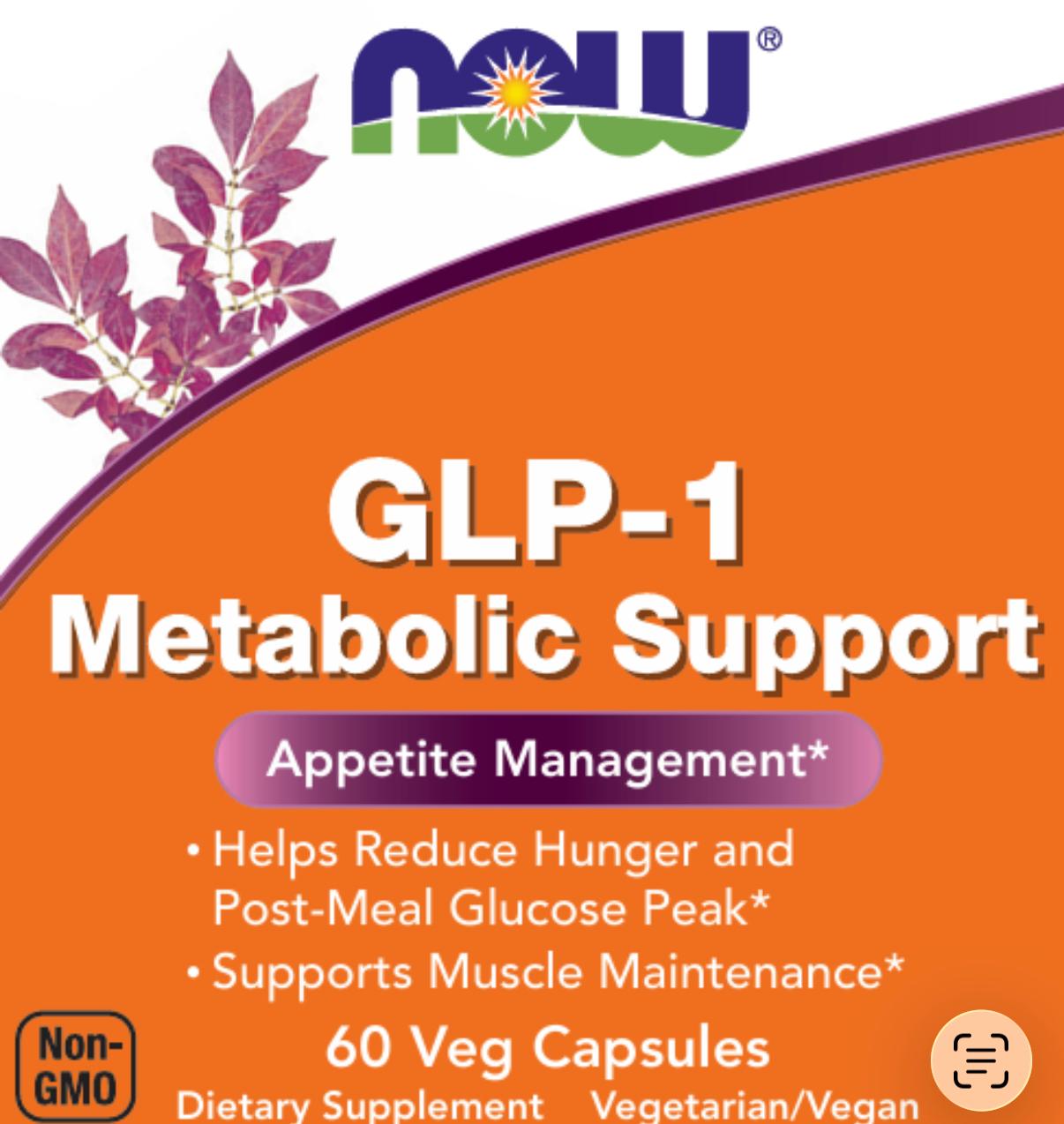 NOW Foods GLP-1 Metabolic Support - 60 Veg Capsules