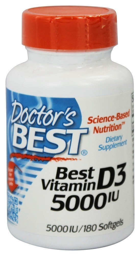 Best Vitamin D3 5000iu 180sg